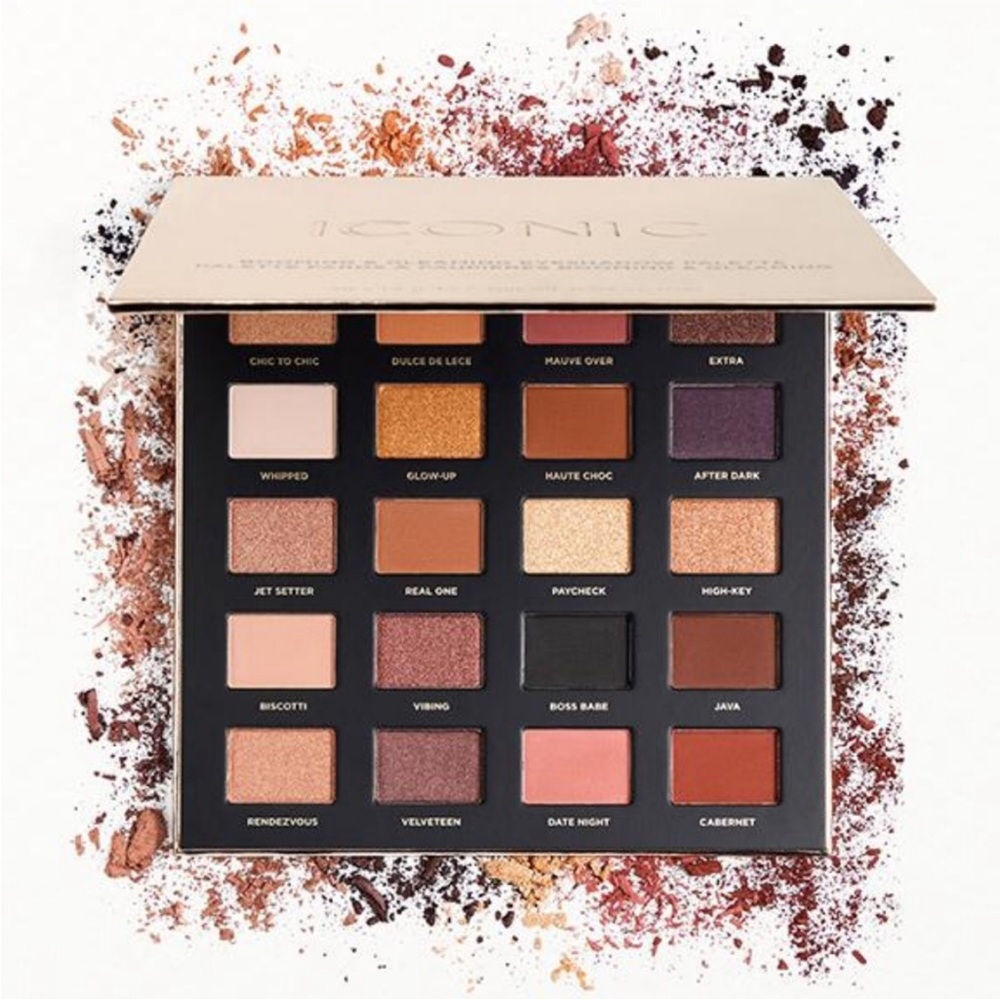 Iconic London booming and gleaming eyeshadow palette